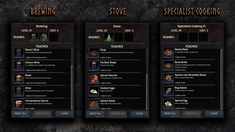 Dev blog #18: Eat and drink to your hearts content! - Conan Exiles